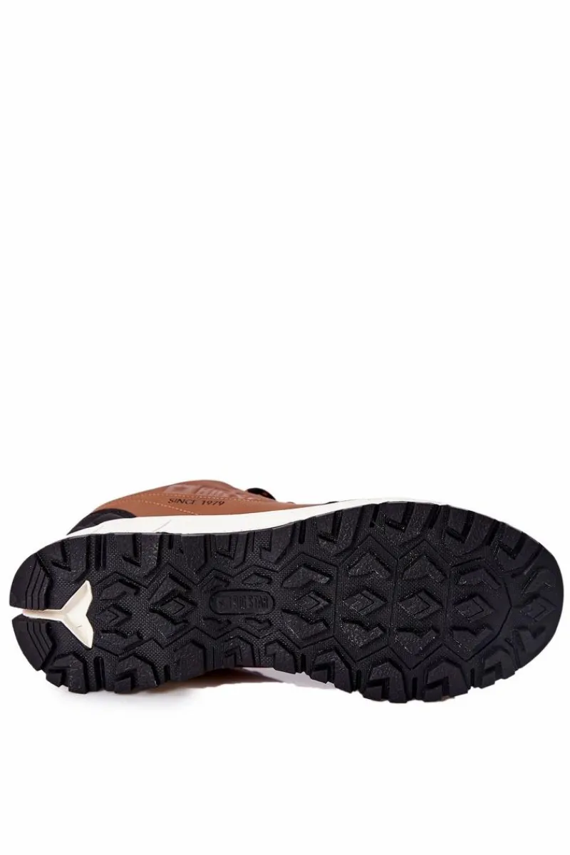 Obuwie Sportowe Męskie>Big Star Shoes Sportowe Męskie Buty Big Star II174180 Brązowe