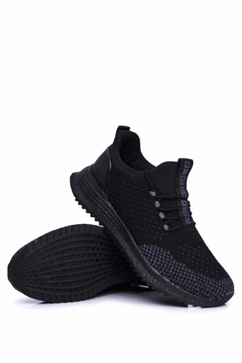 Online Big Star Shoes Sportowe Męskie Buty Big Star Czarne FF174239