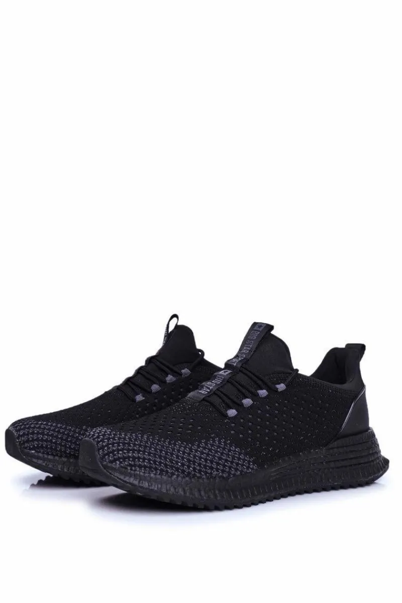 Online Big Star Shoes Sportowe Męskie Buty Big Star Czarne FF174239