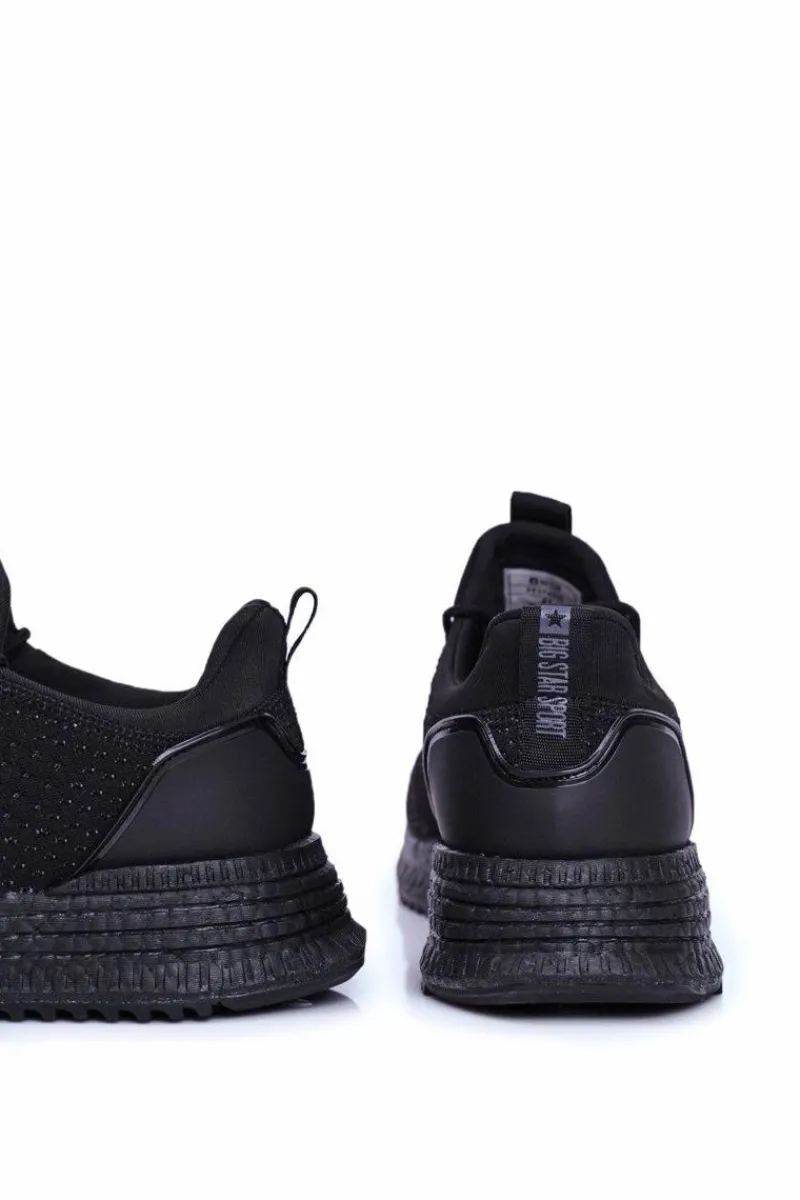 Online Big Star Shoes Sportowe Męskie Buty Big Star Czarne FF174239