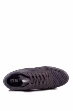 Online Sportowe Męskie Buty Big Star Szare DD174109 Męskie Trampki Męskie Big Star|Obuwie Sportowe Męskie