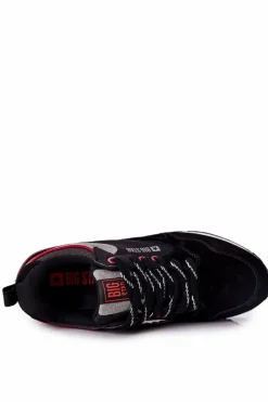 Online Sportowe Męskie Buty Big Star II174191 Czarne Męskie Obuwie Sportowe Męskie