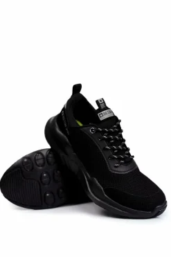Obuwie Sportowe Męskie>Big Star Shoes Sportowe Obuwie Męskie Big Star Czarne FF174177