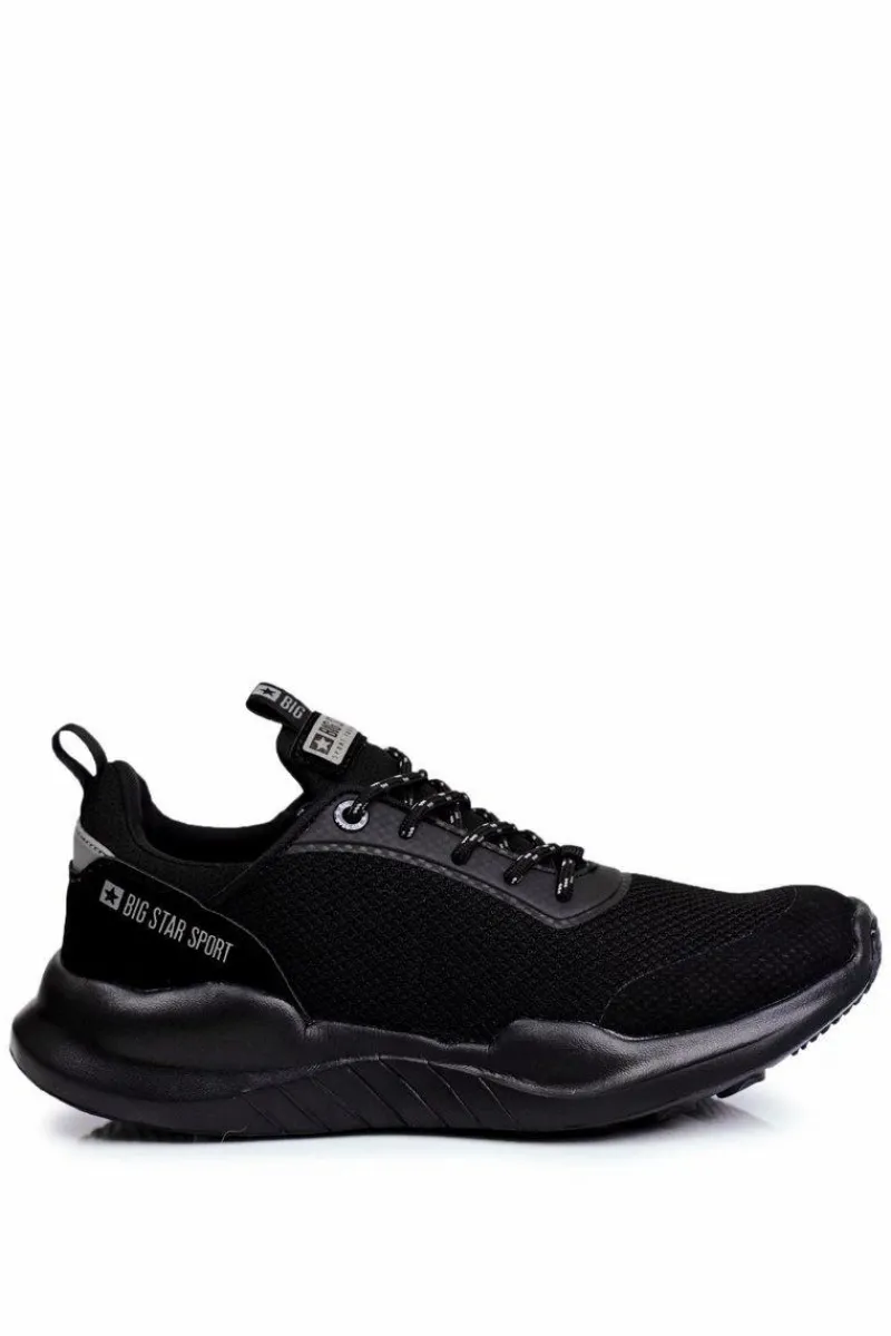 Obuwie Sportowe Męskie>Big Star Shoes Sportowe Obuwie Męskie Big Star Czarne FF174177