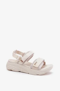 Sandały Big Star|Sandały Płaskie></noscript>Big Star Shoes Sportowe Sandały Damskie Na Platformie Big Star RR274A076 Beżowe Beżowy