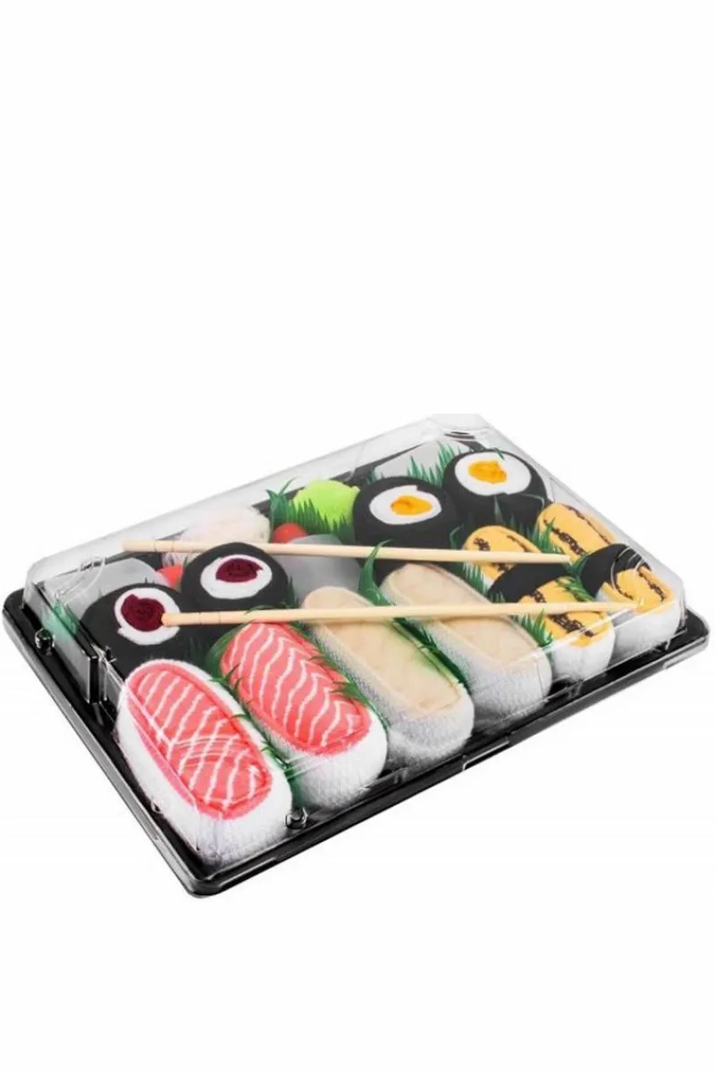 Skarpetki|Skarpetki>ZOOKSY/RAINBOW SOCKS Sushi Skarpetki Rainbow Socks 5 Par: Tamago Ryba Maślana Łosoś Maki