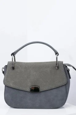 Torebki Kuferki>Boto Szara Torebka Damska Kuferek