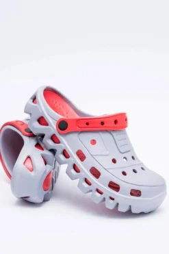 Sale Boto Szare Męskie Ogrodowe Lekkie Klapki Kroksy Eva