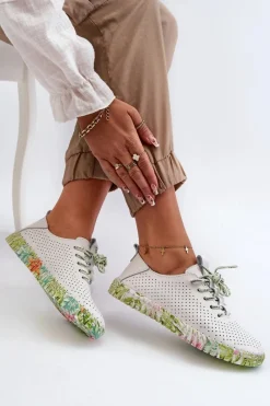 Półbuty Skórzane><noscript><img width=