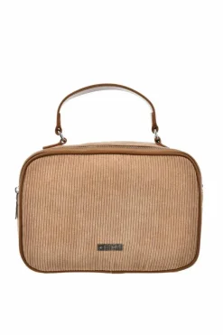 Sale Big Star Shoes Sztruksowa Torebka Big Star OO574084 Beżowa Beżowy