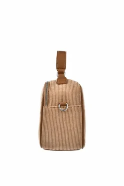 Sale Big Star Shoes Sztruksowa Torebka Big Star OO574084 Beżowa Beżowy