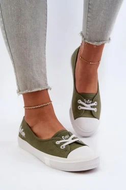 New Lee Cooper Tenisówki Trampki Damskie LCW-24-31-2729 Zielone