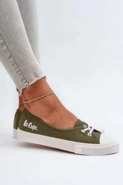 New Lee Cooper Tenisówki Trampki Damskie LCW-24-31-2729 Zielone
