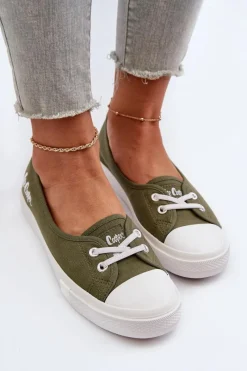 New Lee Cooper Tenisówki Trampki Damskie LCW-24-31-2729 Zielone
