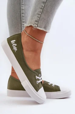 New Lee Cooper Tenisówki Trampki Damskie LCW-24-31-2729 Zielone