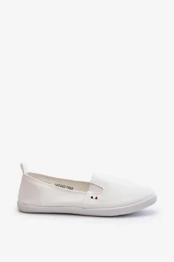 Online Tenisówki Trampki Slip-On Damskie Białe Adrancia Damskie Trampki Damskie Slip-On|Trampki Damskie Niskie