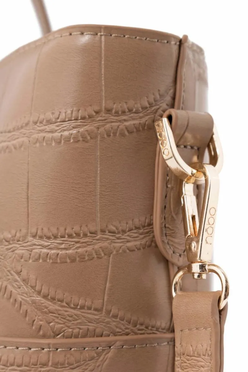 Online Torba Shopper L3490-C015 Beżowa Torebki Nobo|Torebki Klasyczne