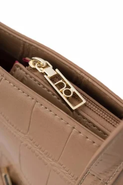 Online Torba Shopper L3490-C015 Beżowa Torebki Nobo|Torebki Klasyczne