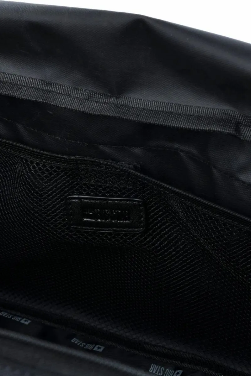 Torby Podróżne|Torby Sportowe>Big Star Shoes Torba Sportowa Podróżna Big Star NN574191 Czarna