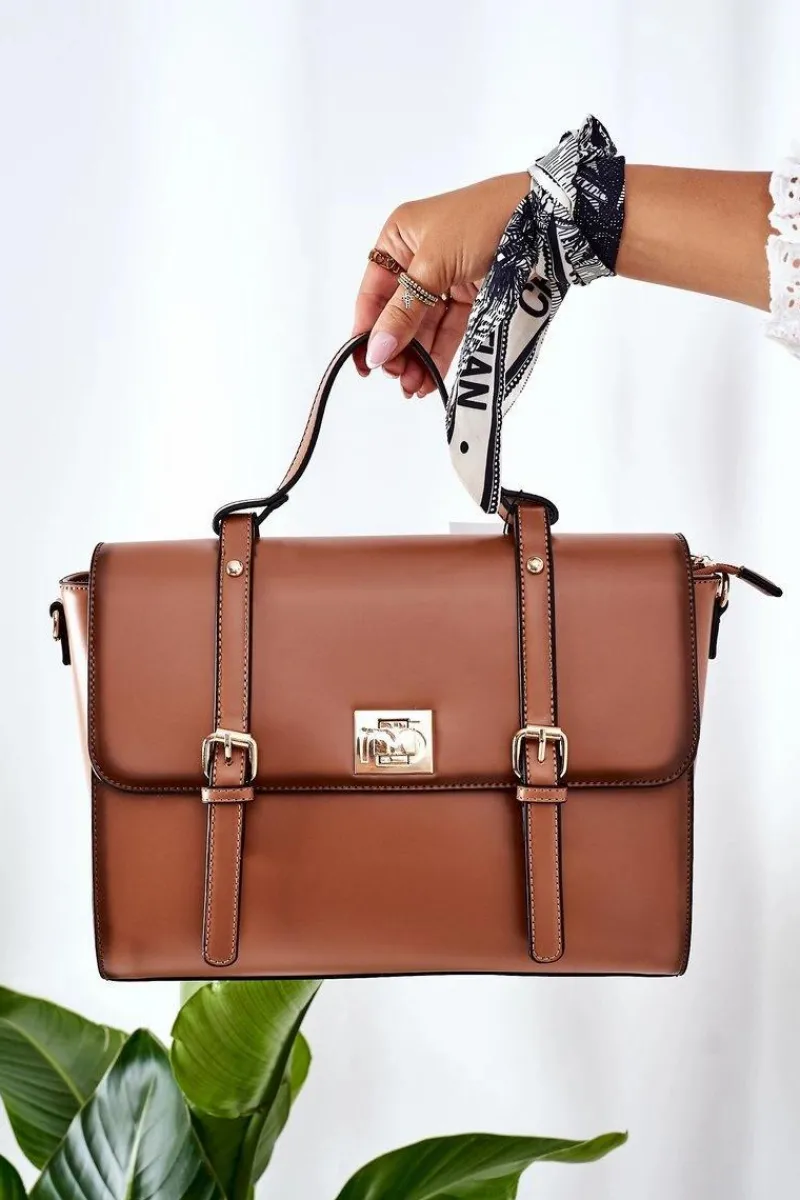 Online Torebka Aktówka L1540 Camel Torebki Nobo|Torebki Klasyczne