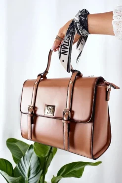 Online Torebka Aktówka L1540 Camel Torebki Nobo|Torebki Klasyczne