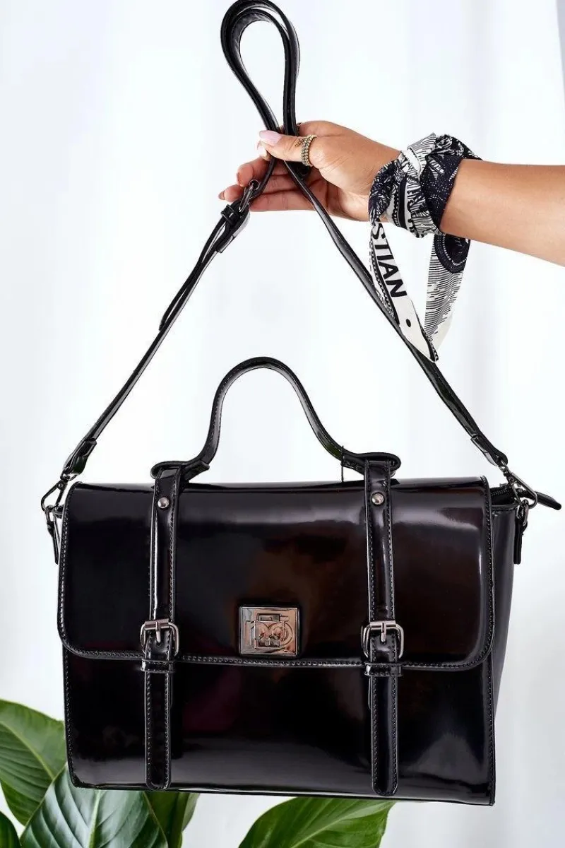 New Nobo Torebka Aktówka L1540 Czarna