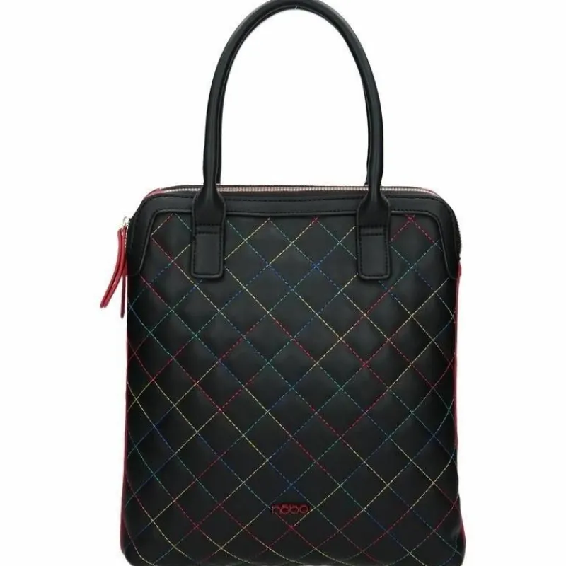 Outlet Nobo Torebka Damska Klasyczna Pikowana Czarna G1350-C020