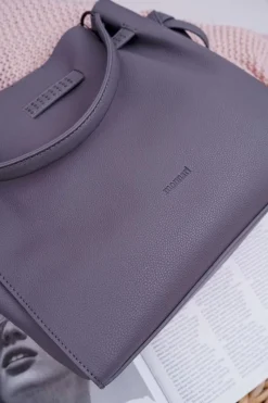 Clearance Torebka Damska Klasyczna Szara BAG8960-019 Torebki Monnari|Torebki Klasyczne