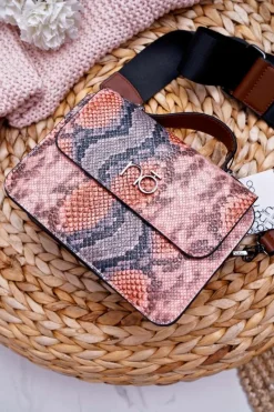 Best Torebka Damska Kuferek Listonoszka Snake H0450-CM17 Torebki Nobo|Torebki Kuferki