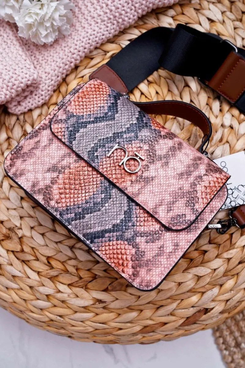 Best Torebka Damska Kuferek Listonoszka Snake H0450-CM17 Torebki Nobo|Torebki Kuferki