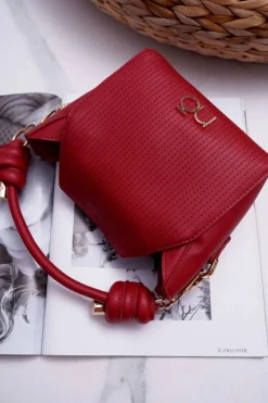 Hot Nobo Torebka Damska Kuferek Czerwona NBAG-H2790-C005