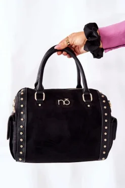 Torebki Nobo|Torebki Kuferki>Nobo Torebka Damska Kuferek Czarna NBAG-L1902-C020