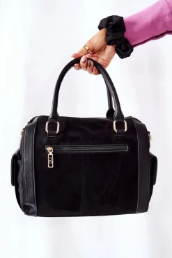 Torebki Nobo|Torebki Kuferki>Nobo Torebka Damska Kuferek Czarna NBAG-L1902-C020