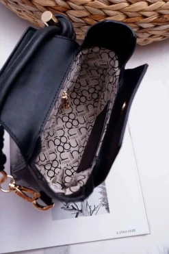 Torebki Nobo|Torebki Kuferki>Nobo Torebka Damska Kuferek Czarna NBAG-H2790-C020