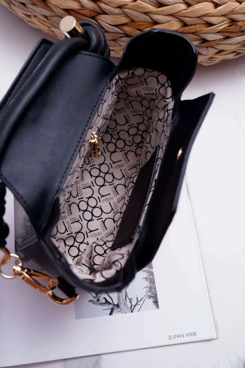 Torebki Nobo|Torebki Kuferki>Nobo Torebka Damska Kuferek Czarna NBAG-H2790-C020