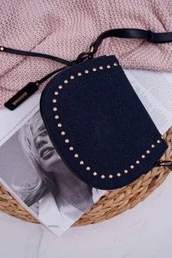 Clearance Monnari Torebka Damska Listonoszka Granatowa BAGA720-013