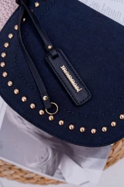 Clearance Monnari Torebka Damska Listonoszka Granatowa BAGA720-013