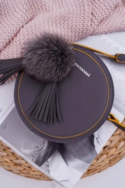 Torebki Monnari|Listonoszki>Monnari Torebka Damska Listonoszka Szara BAG9490-019