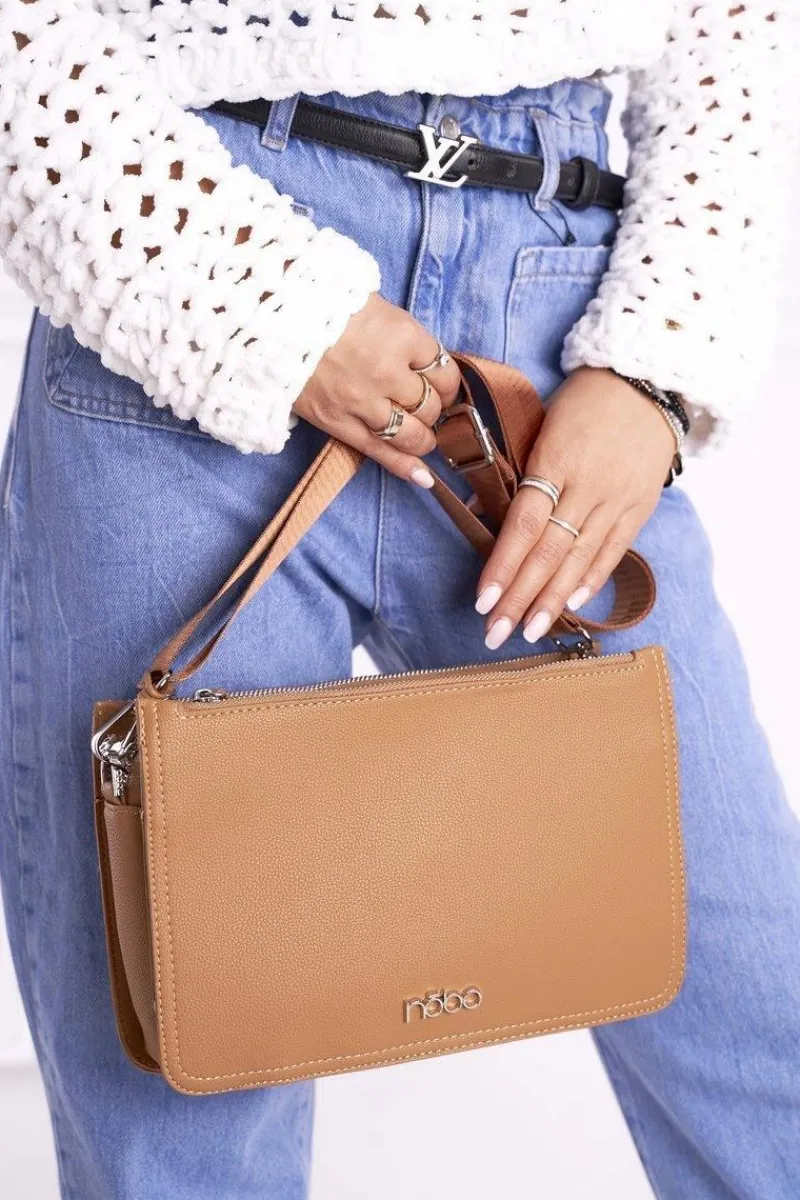 New Nobo Torebka Damska Brązowa Listonoszka NBAG-I2670-C017