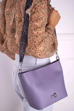 Online Torebka Damska Fioletowa Listonoszka NBAG-I2610-C014 Torebki Nobo|Listonoszki