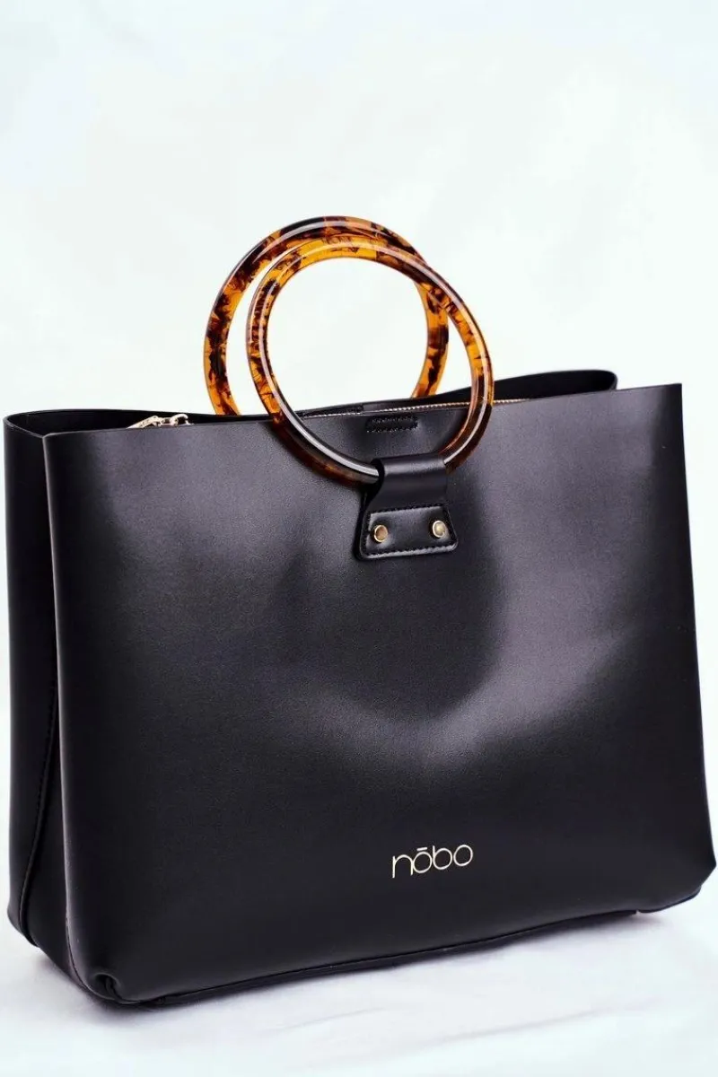 New Nobo Torebka Damska Klasyczna Czarna NBAG-I4210-C020