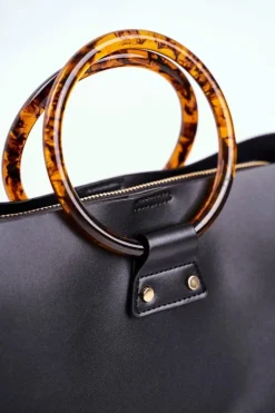 New Nobo Torebka Damska Klasyczna Czarna NBAG-I4210-C020