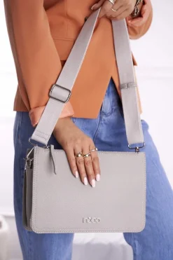 Best Torebka Damska Szara Listonoszka NBAG-I2670-C019 Torebki Nobo|Listonoszki