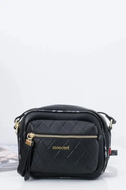 Best Monnari Torebka Damska Pikowana Czarna Listonoszka