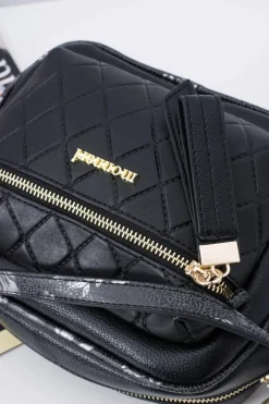 Best Monnari Torebka Damska Pikowana Czarna Listonoszka