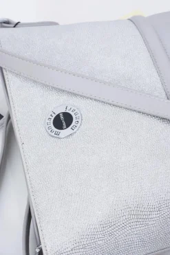 Discount Monnari Torebka Damska Srebrno Szara Listonoszka