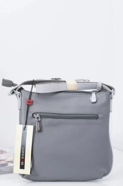 Clearance Torebka Damska Szara na Ramię Listonoszka Torebki Monnari|Listonoszki