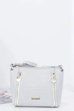 Torebki Monnari|Torebki Klasyczne>Monnari Torebka Damska Szara Torba