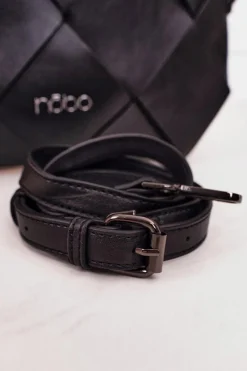 Best Nobo Torebka Kopertówka Z Odpinanym Paskiem NBAG-K1260 Czarna