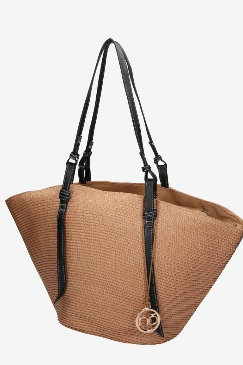 Torebki Plażowe|Torebki Nobo>Nobo Torebka Koszyk XP0370-C015 Beżowa